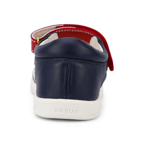 Bobux Kid + KP Twist Open Toe Sandal Navy